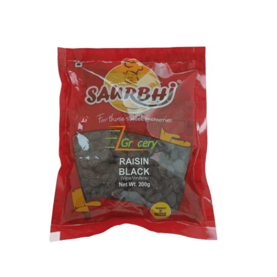 SAURBHI BLACK RAISIN  200 G
