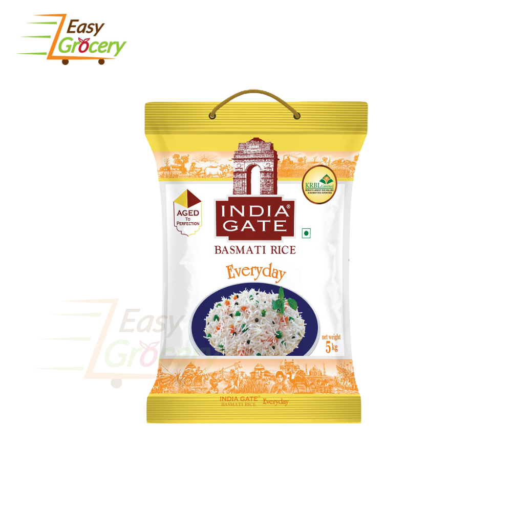 INDIA GATE EVERYDAY BASMATI RICE 5 KG