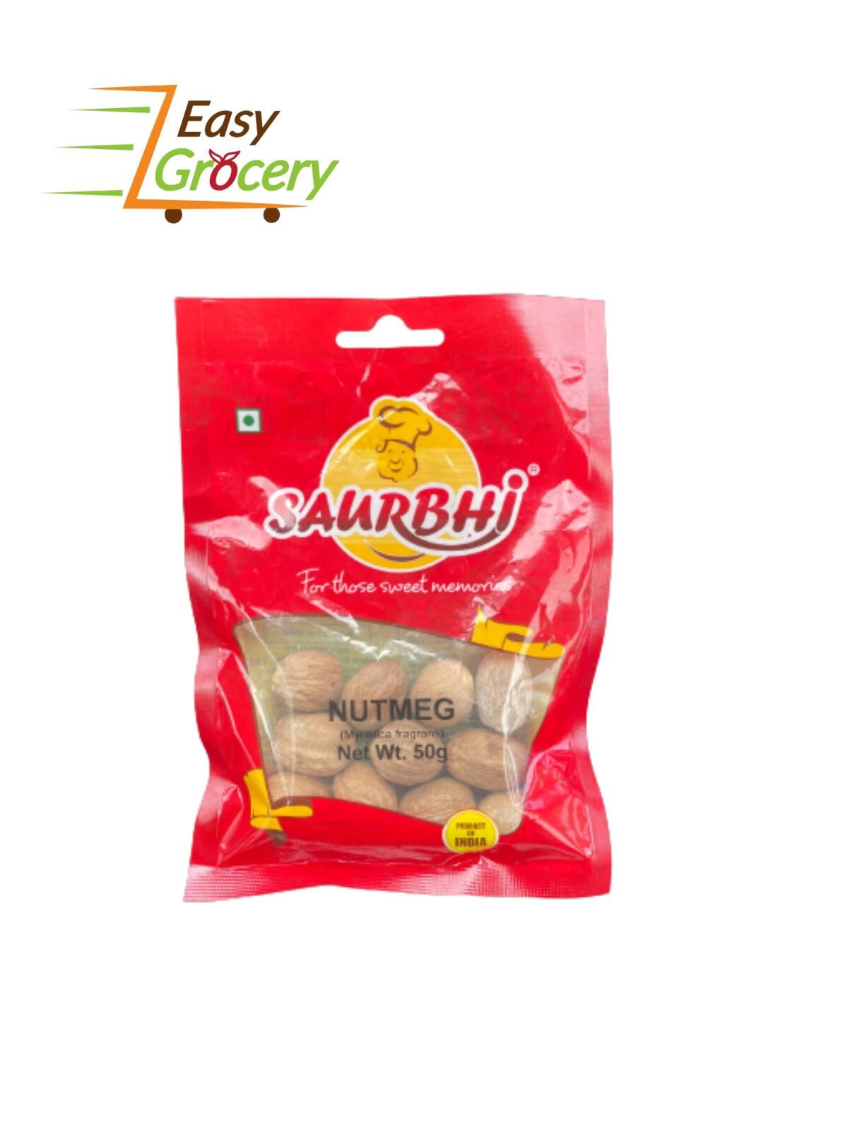 SAURBHI ( JAYFAL ) NUTMEG WHOLE 50 G