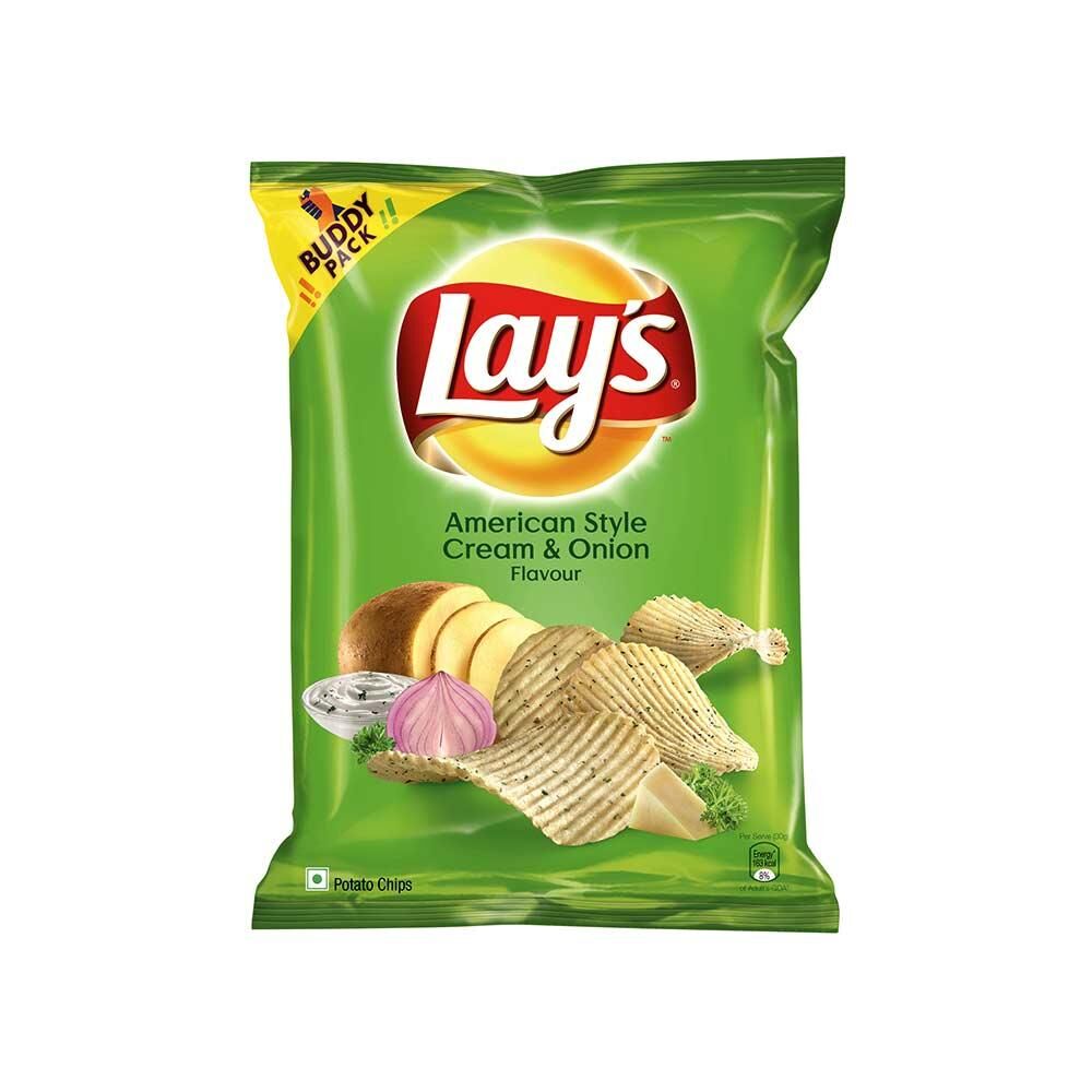 LAYS AMERCAN CREAM ONION 52 G