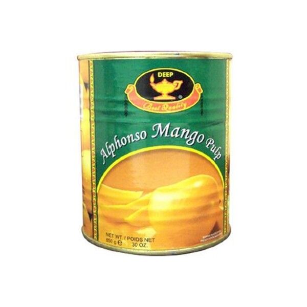 Deep Alphonso Mango Pulp Tin 850 gm