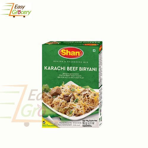 SHAN KARACHI BEEF BIRYANI MASALA 60GM