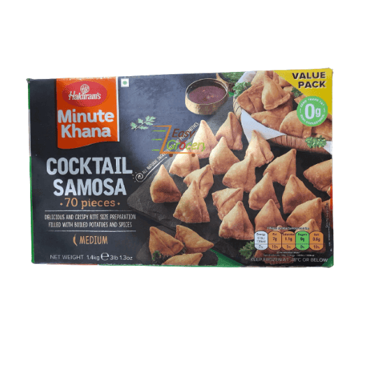 HALDIRAM BULK COCKTAIL SAMOSA 1.4KG-70PC