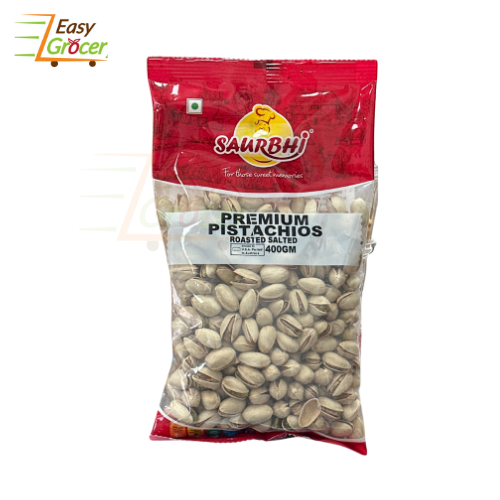 SAURBHI PISTACHIOS ROASRED SALT 400 G