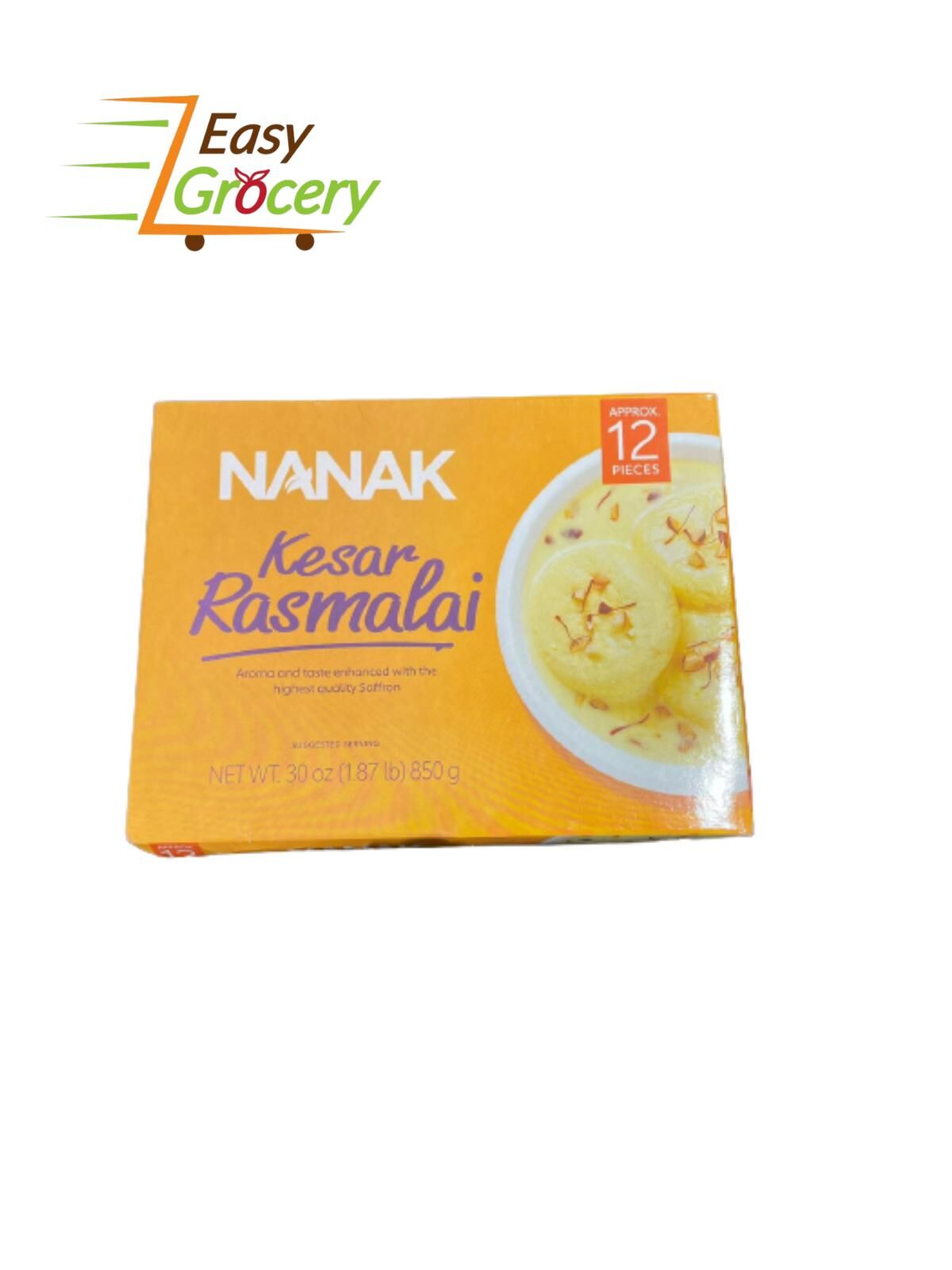 NANAK KESAR RASMALAI 850GM