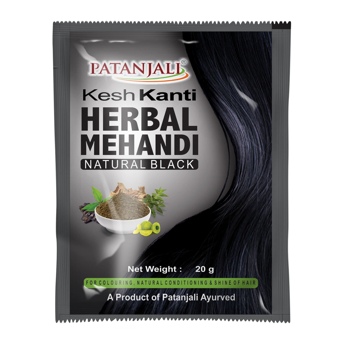 PATANJALI HERBAL MEHANDI BLACK 20G