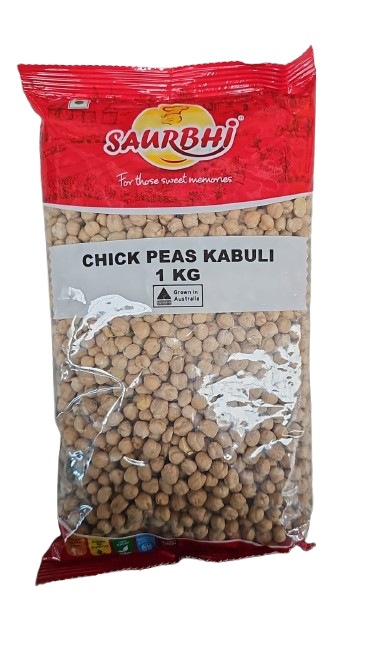 SAURBHI CHICKPEAS KABULI 1 KG