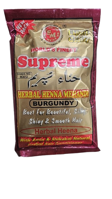 SUPREME HERAL MEHANDI BURGUNDY 150G
