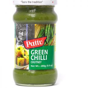 PATTU GREEN CHILLI CHUTNEY 280 G