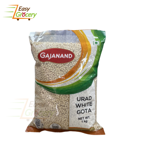 GAJANAND URID WHOLE WHITE 1KG