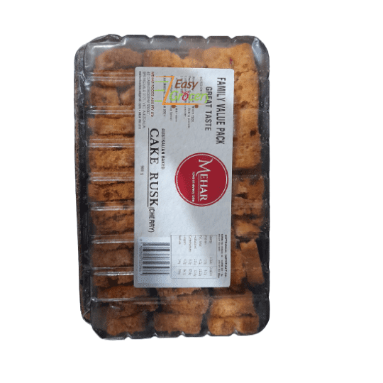 MEHAR CAKE RUSK CHERRY 900GM