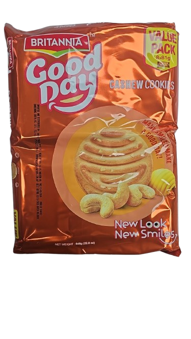 BRITANNIA GOOD DAY CASHEW 648 G