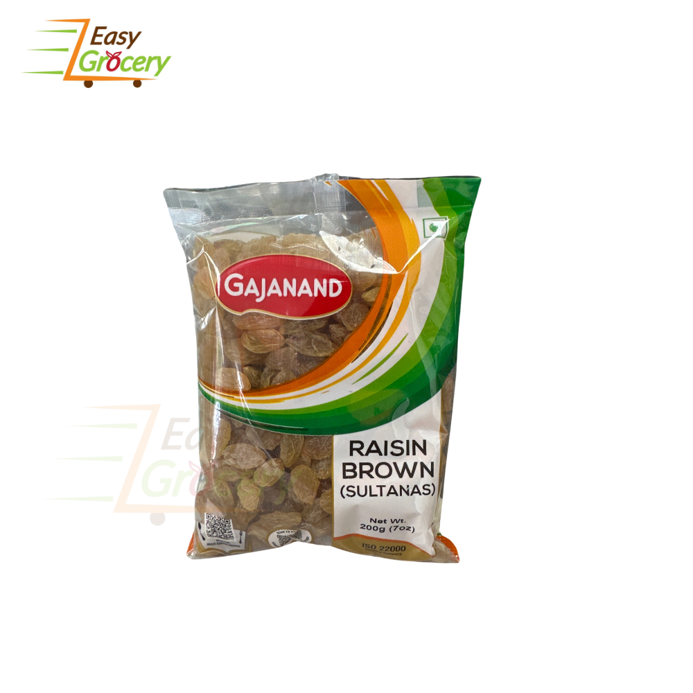 GAJANAND RAISIN BROWN 200GM