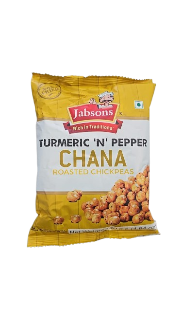 JABSONS ROASTED CHANA TURMERIC PEPPER 140G