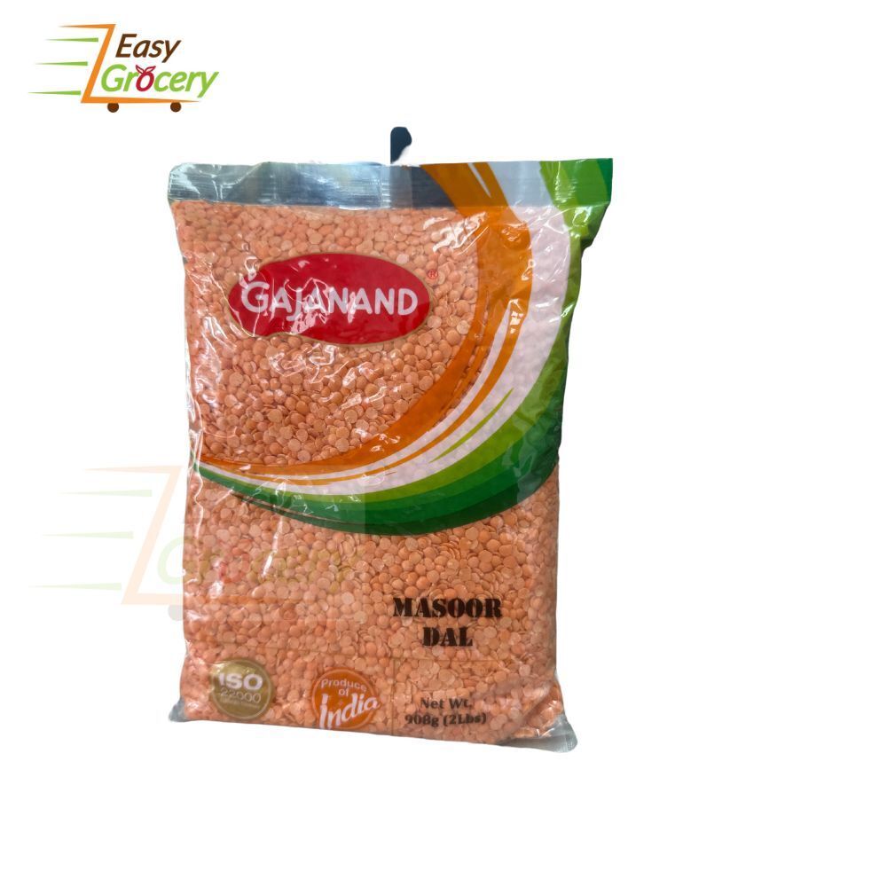 GAJANAND RED LENTILS SPLIT 908G