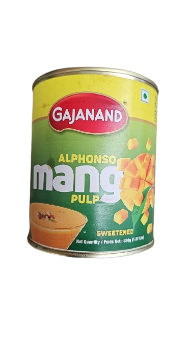 GAJANAND ALPHONSO MANGO PULP 850GM