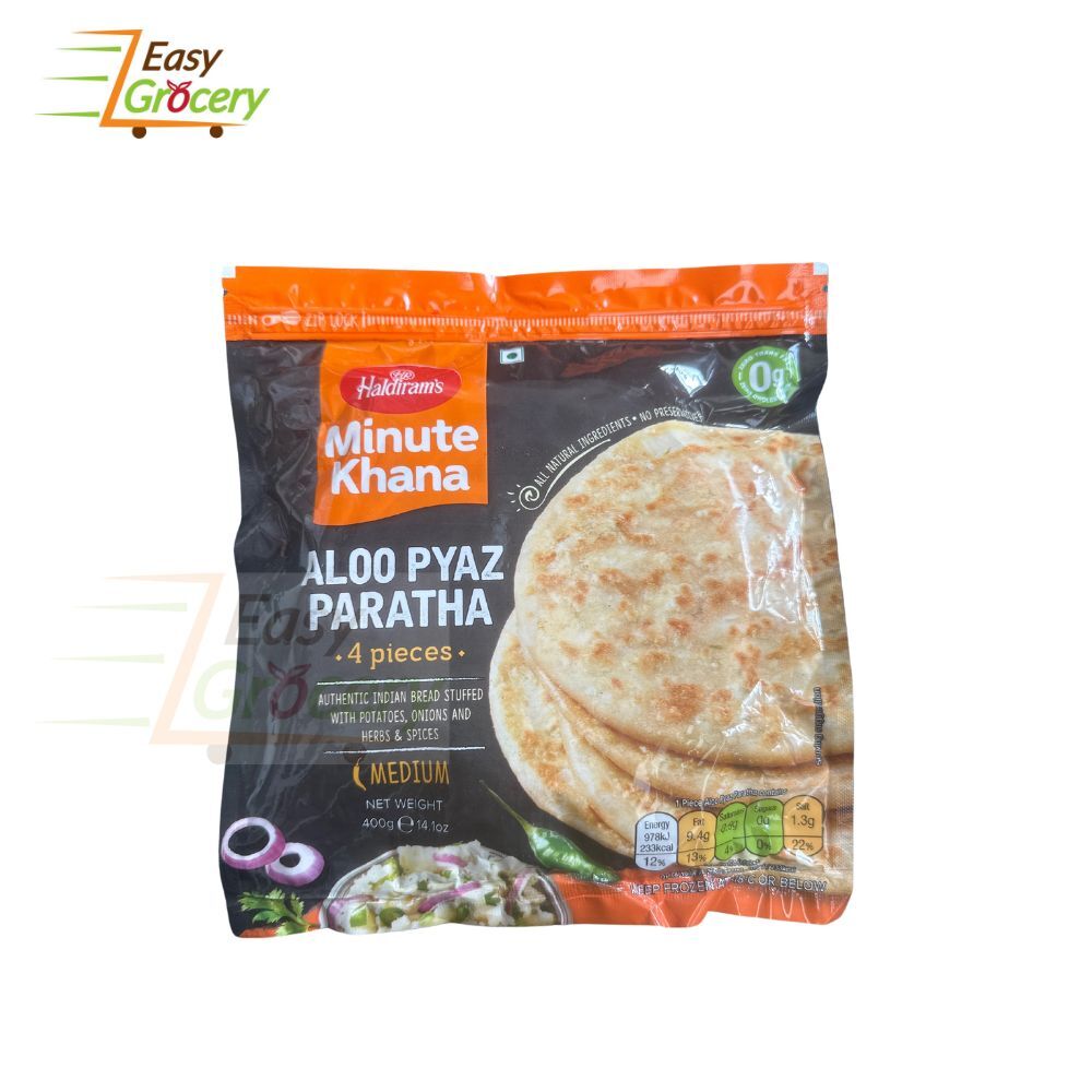 HALDIRAM ALOO PYAZ PARATHA 400G-4PC