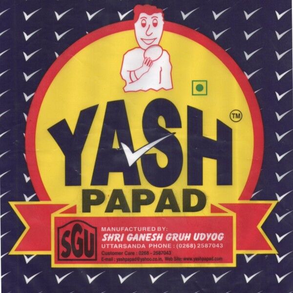 YASH PAPAD DOUBLE MARI  200 G
