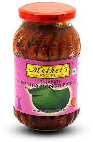 MOTHER'S RECIPE METHIYA MANGO PICKLE GUJARATI 500 G